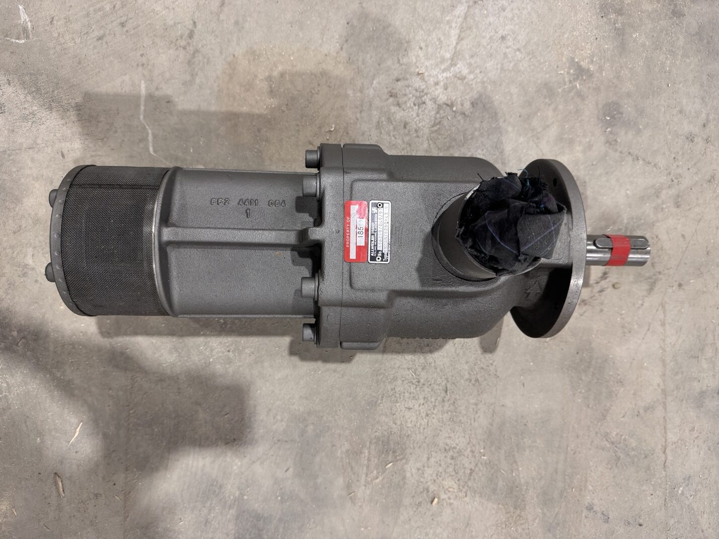Allweiler Hydraulic Submersible Pump SNDAN B280 R43 Q P.O.185