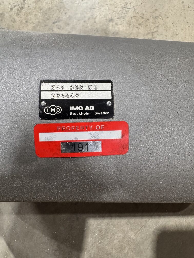 IMO AB Hydraulic Submersible Pump E4S 052 K1 P.O.191 - Image 2