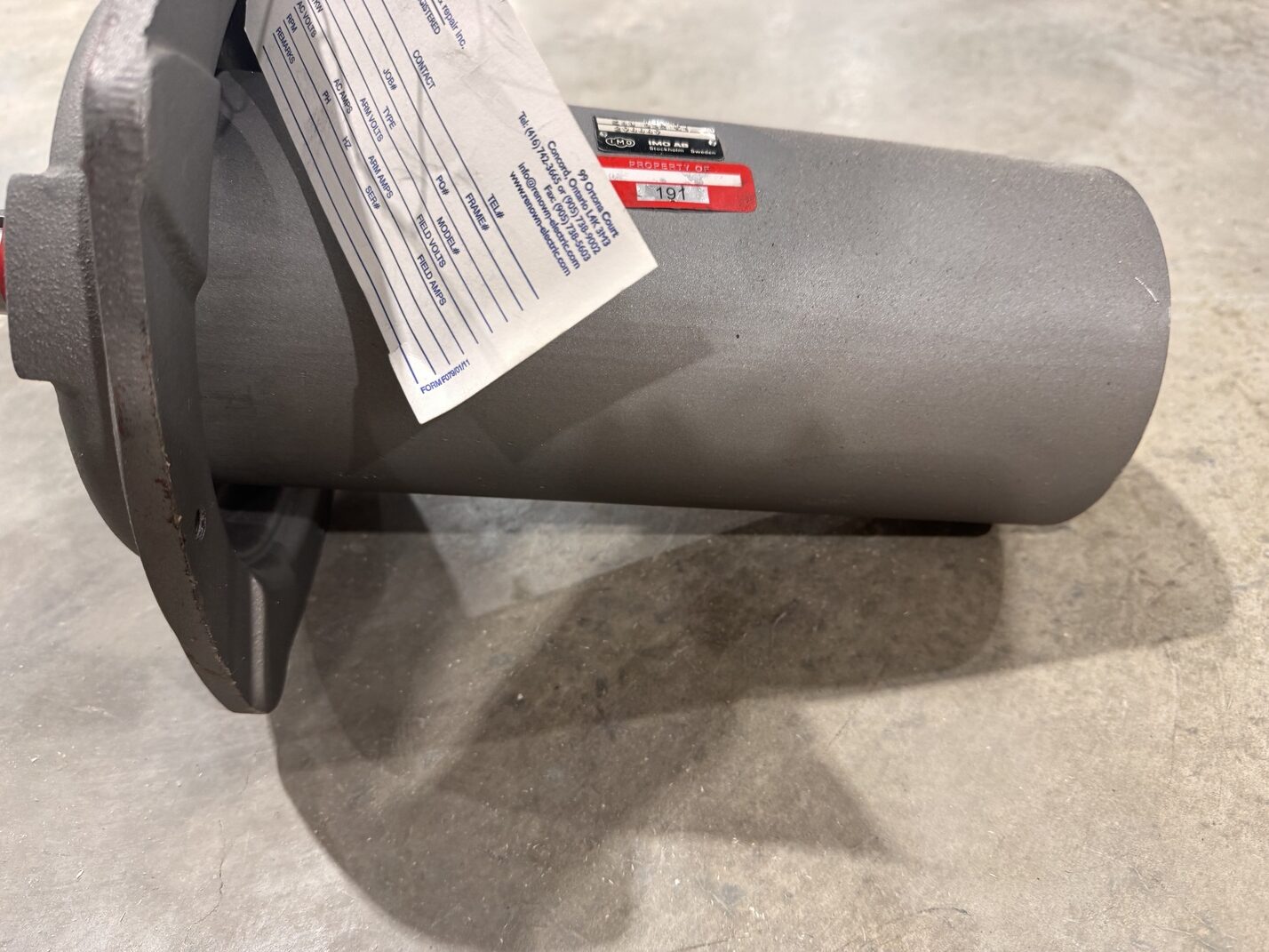IMO AB Hydraulic Submersible Pump E4S 052 K1 P.O.191 - Image 3