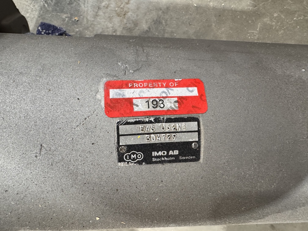 IMO AB Hydraulic Submersible Pump E4S 052 N1 P.O.193 - Image 2