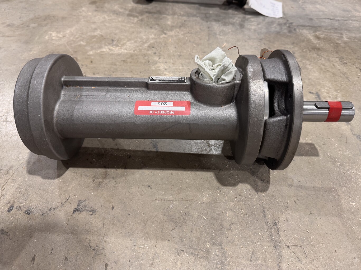 Allweiler AG Hydraulic Submersible Pump SUB 140 R46 QW40 P.O.205 - Image 4