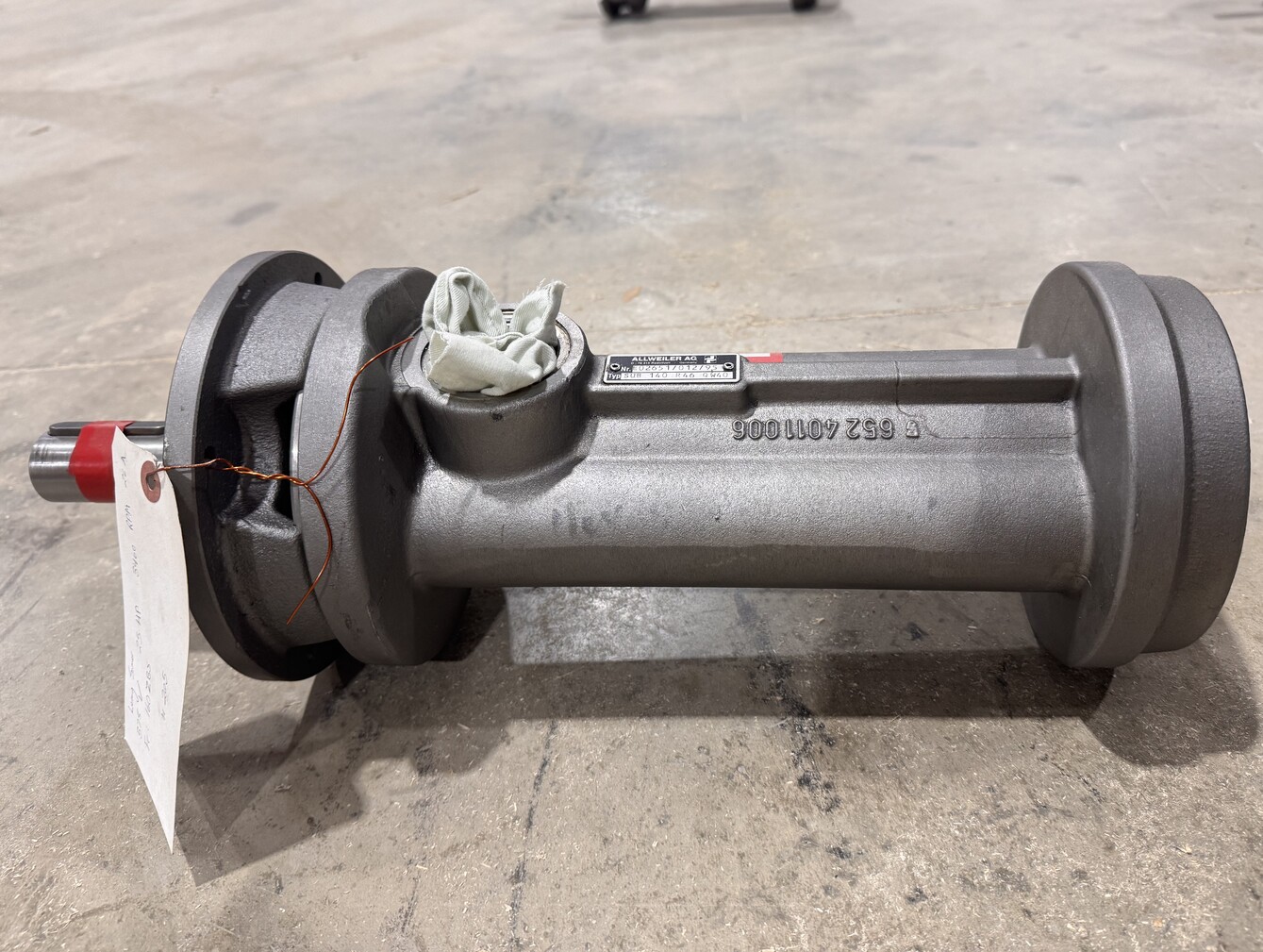Allweiler AG Hydraulic Submersible Pump SUB 140 R46 QW40 P.O.205 - Image 3
