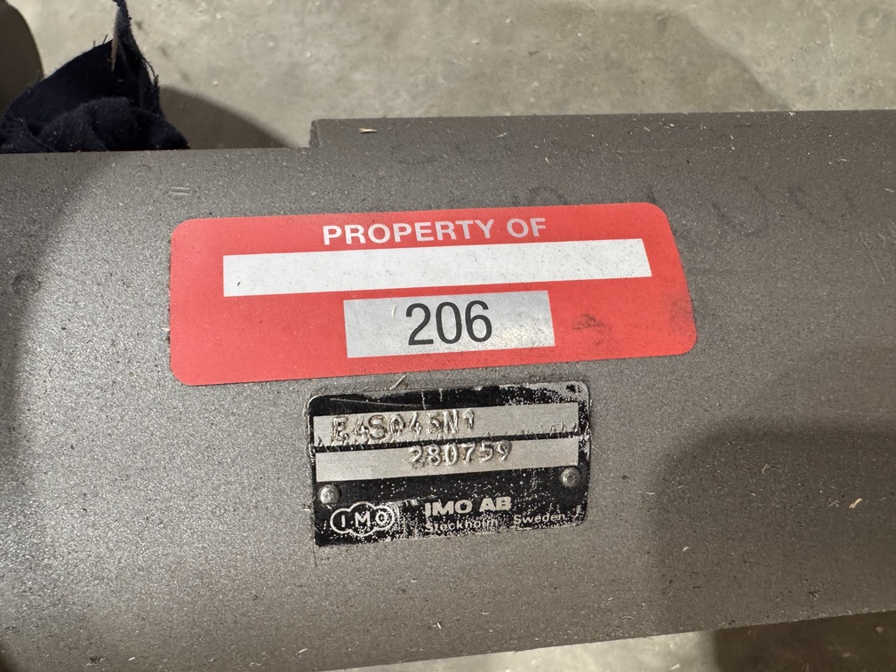 IMO AB Hydraulic Submersible Pump E4S 045 N1 P.O.206 - Image 2
