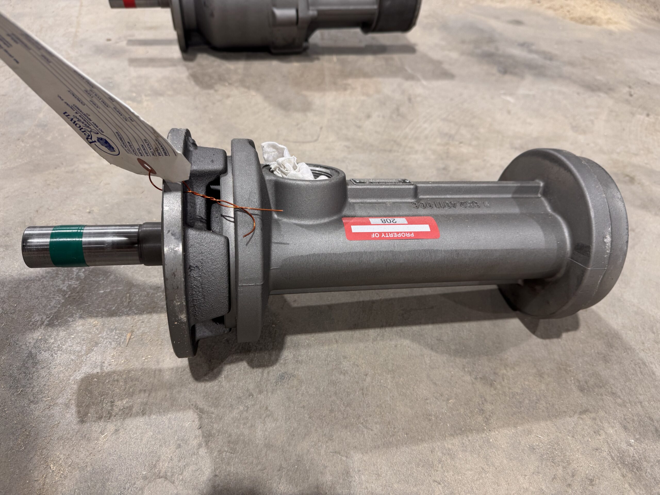 Allweiler AG Hydraulic Submersible Pump SUB 140 R43 QW40 P.O.208 - Image 3