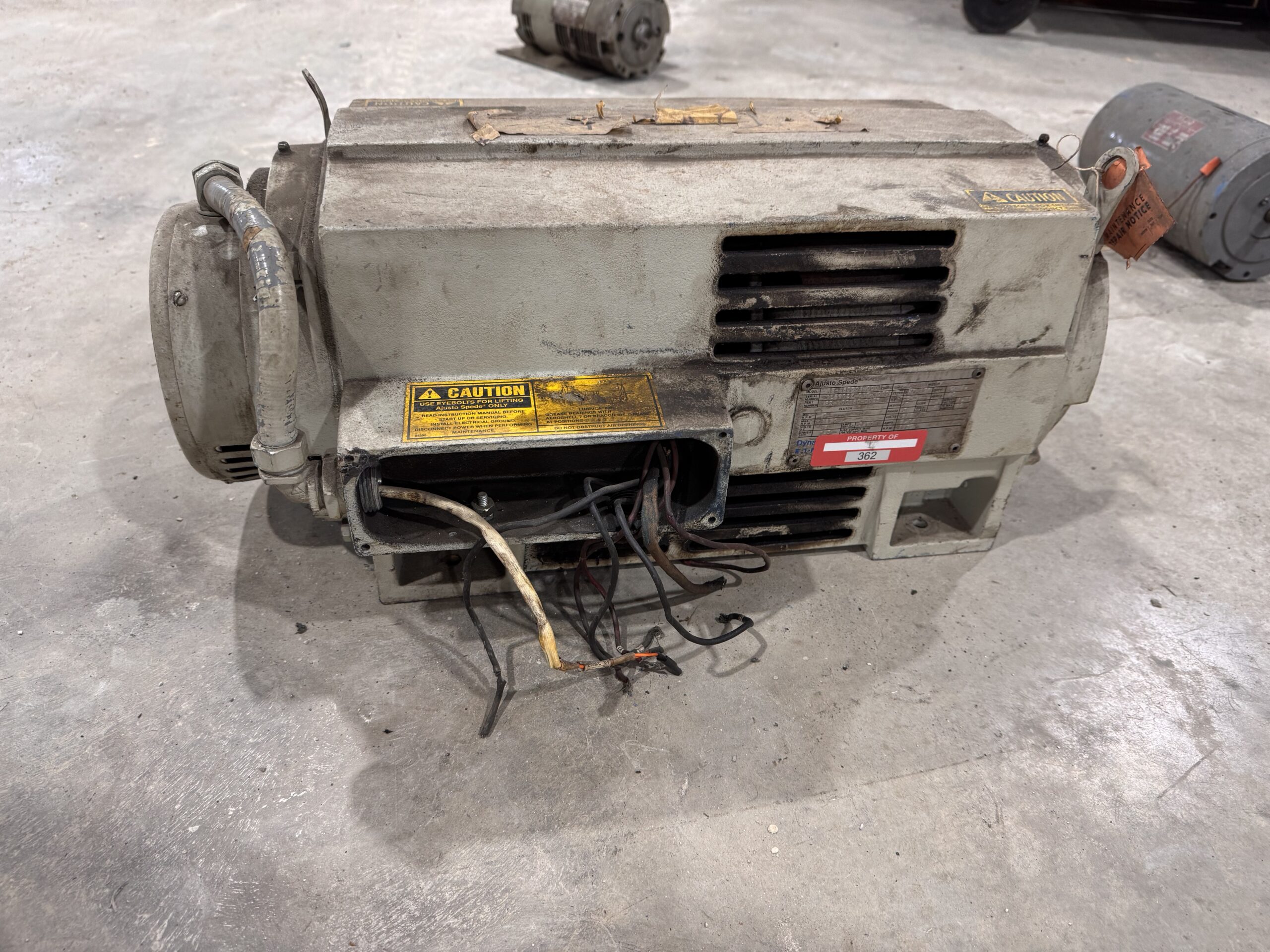 Dynamatic Eddy Current 5HP 575V 1735RPM P.O.362 - Image 4