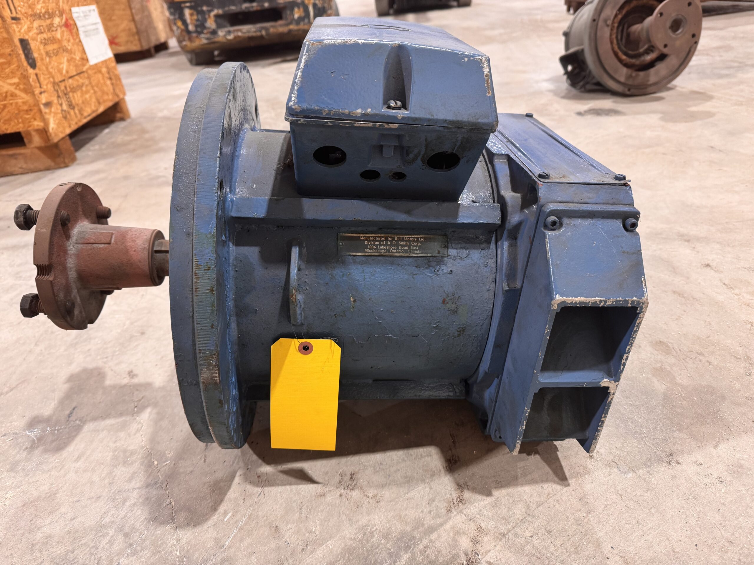 Ziehl Abegg AC 7.5HP 1080RPM 208V 33A #4057 - Image 4
