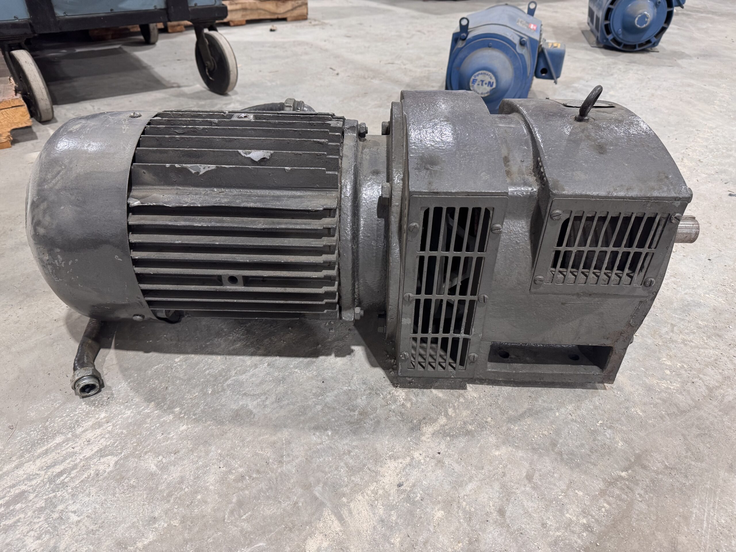 Brook Dynamatic 15HP 1760RPM 575V 14.8A D160MD P.O.345 - Image 5
