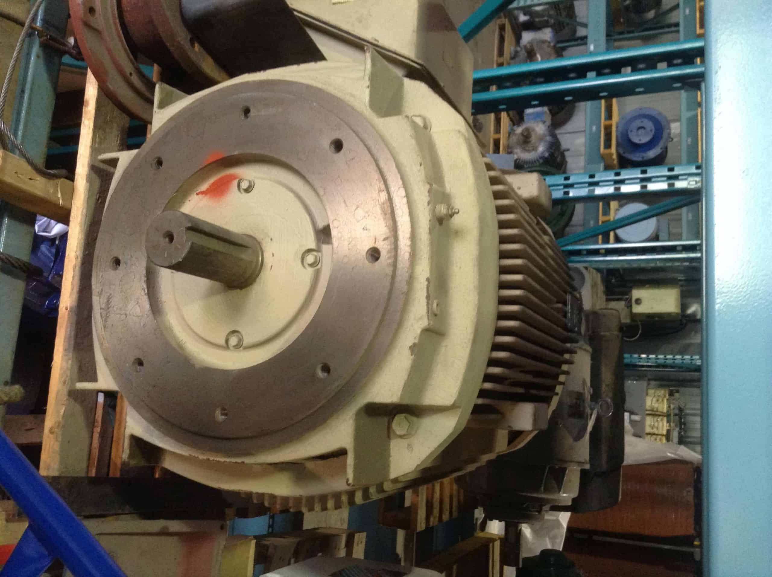 General Electric 150Hp AC Motor 460/400V 168/193A 1790/1490Rpm #0140
