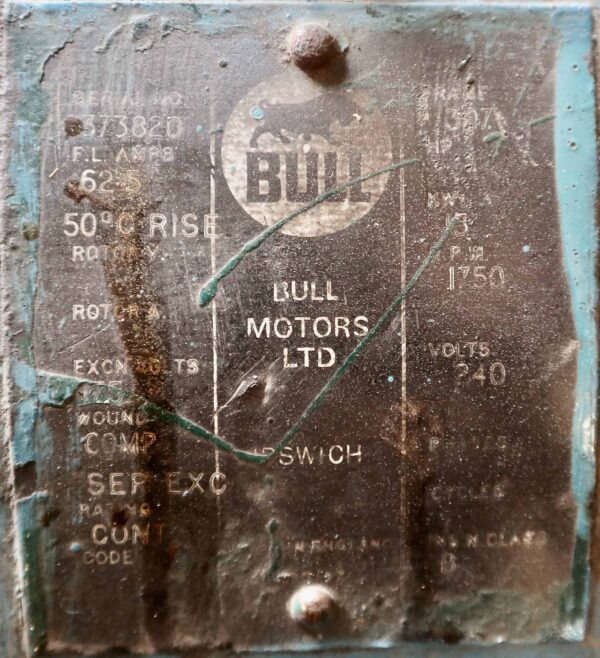 Bull Generator 25HP 13KW 1750RPM 307 #331 - Image 5