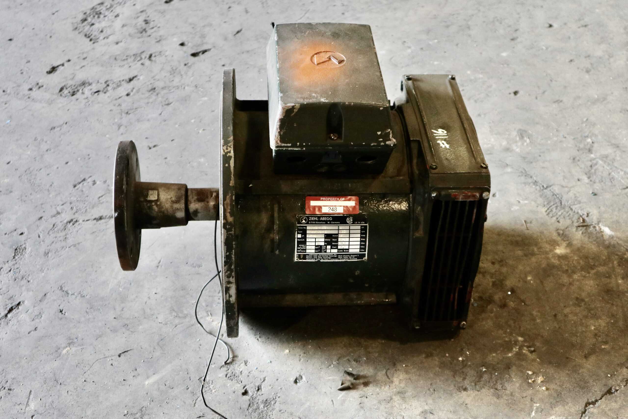 Ziehl-Abegg AC Hoist 5HP 1100RPM Z160 #248