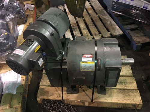 DC Motor *with blower* 60Hp 500V 98.6A 1750/2100Rpm #400