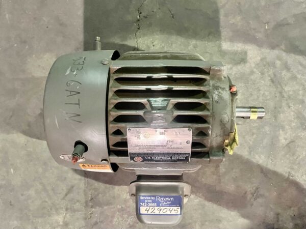 US Electrical 1.5HP 1140RPM 184 AC Motor #429045 - Image 3