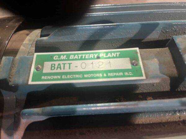 Brook Hansen 7.5HP 870RPM DF256T-2 AC Motor #2004 - Image 7
