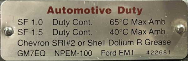 Emerson 5HP 1770RPM 215 AC Motor #2013 - Image 6